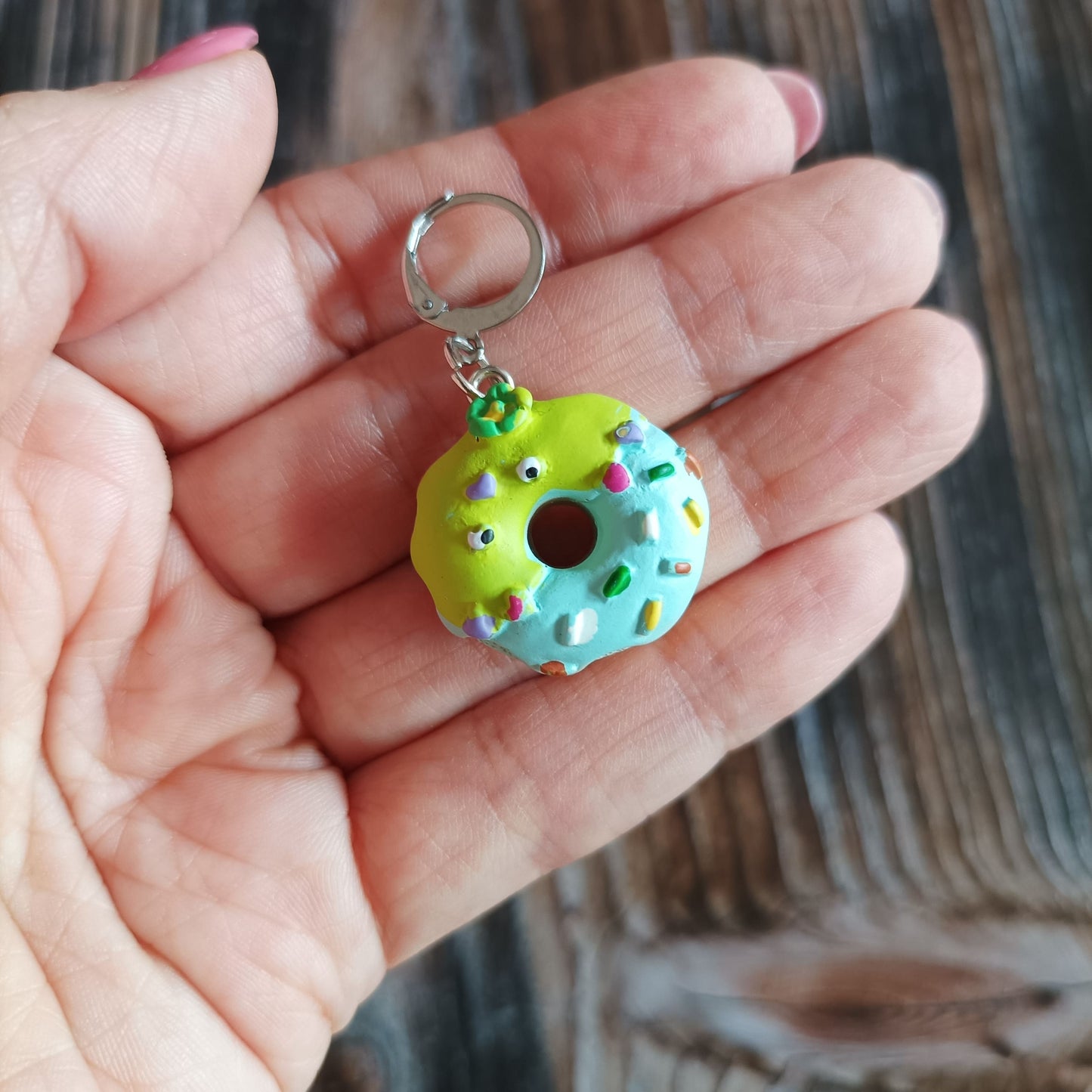 Maschenmarkierer und Fortschrittsmarkierer | Motiv Donut