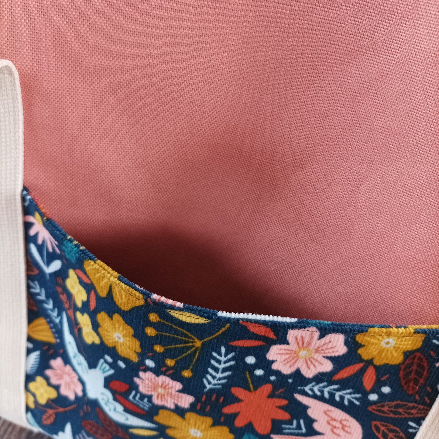 Shopper | Melone mit Vogelmotiv