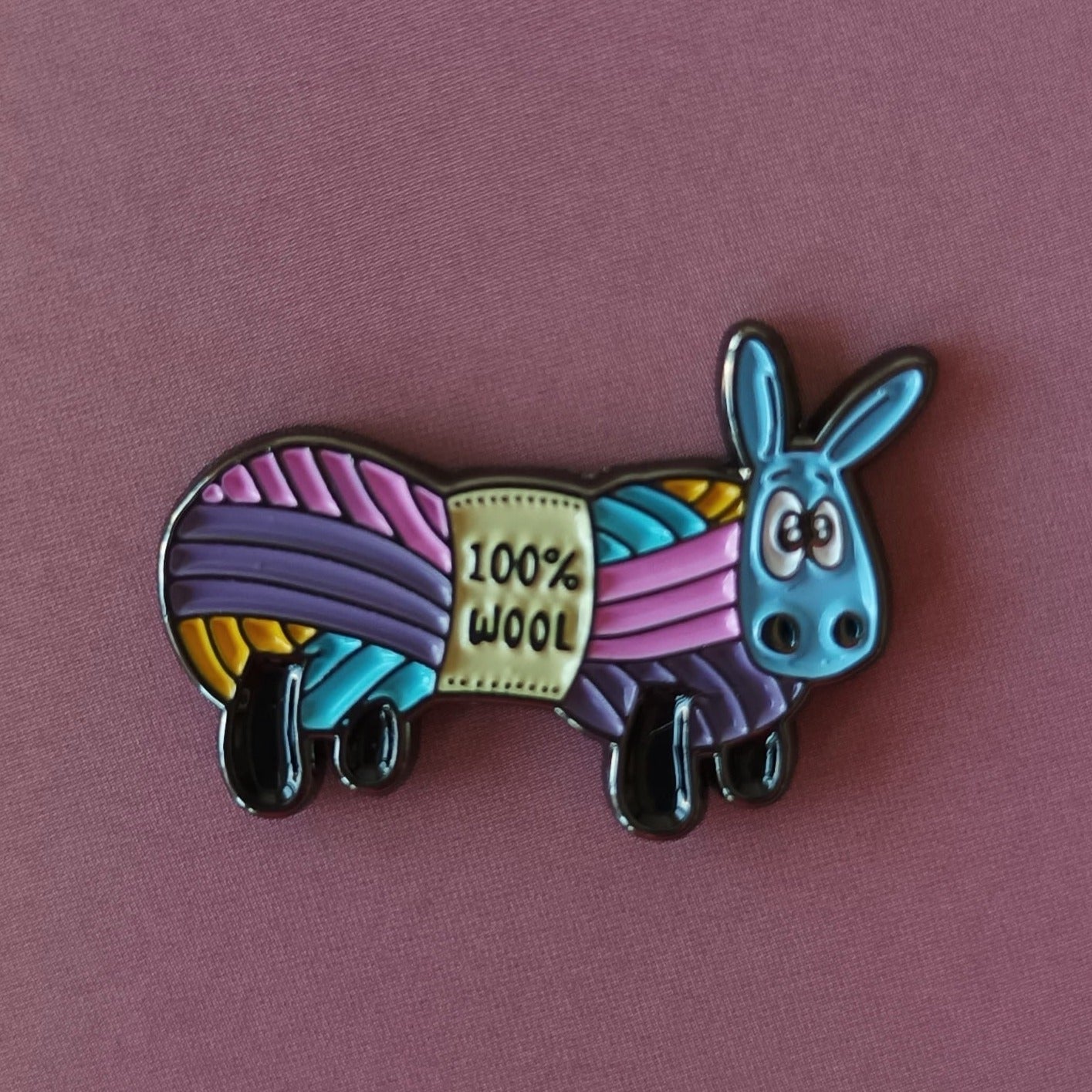 Emaille Pin | Motiv 100% Wool