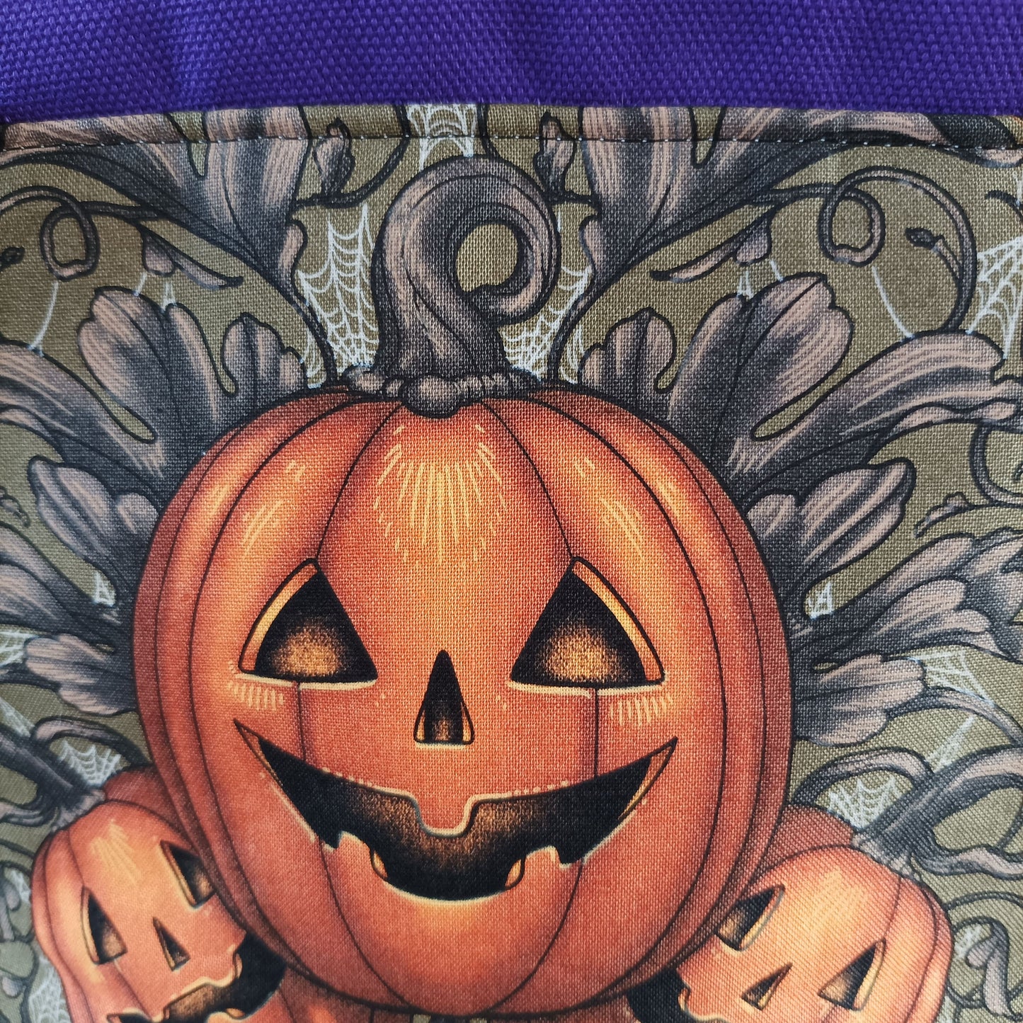 Projekttasche mit Kordelzug Größe S | Motiv Pumpkins