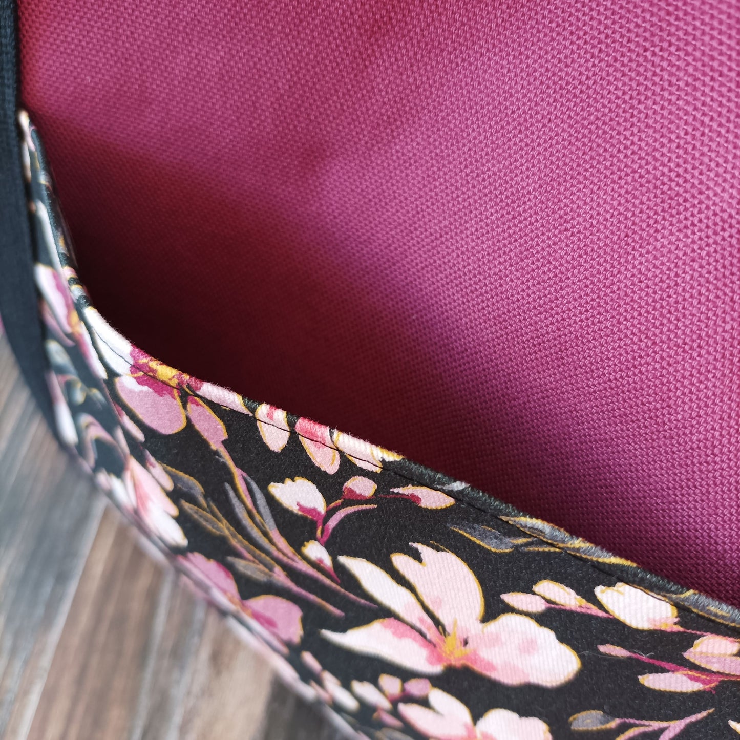 Shopper | Beere mit Blumen