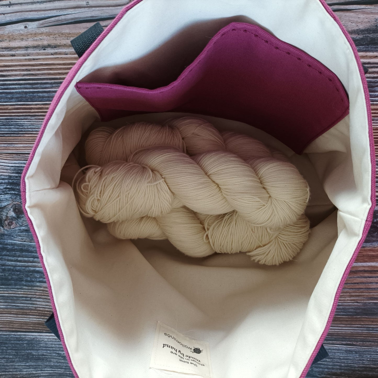 Shopper | Beere mit Blumen