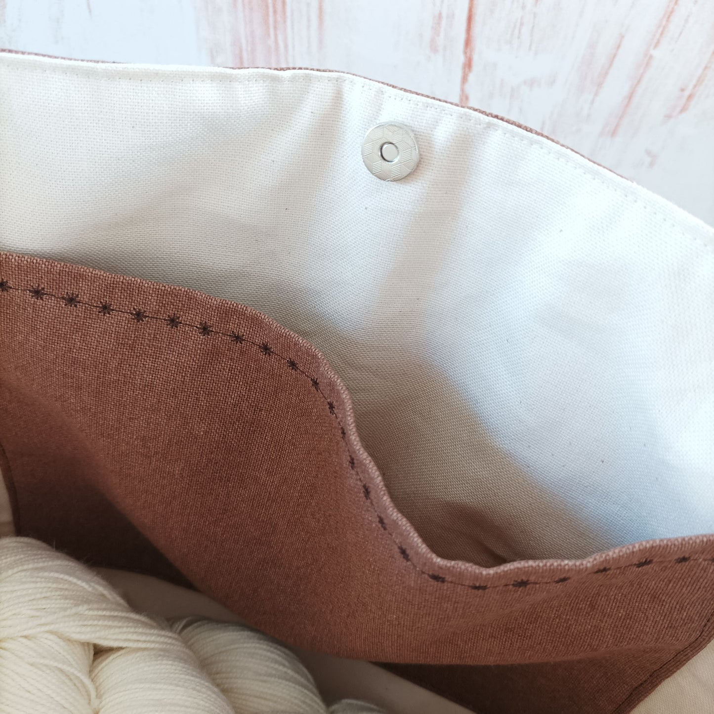 Shopper | Braun mit Waldtieren