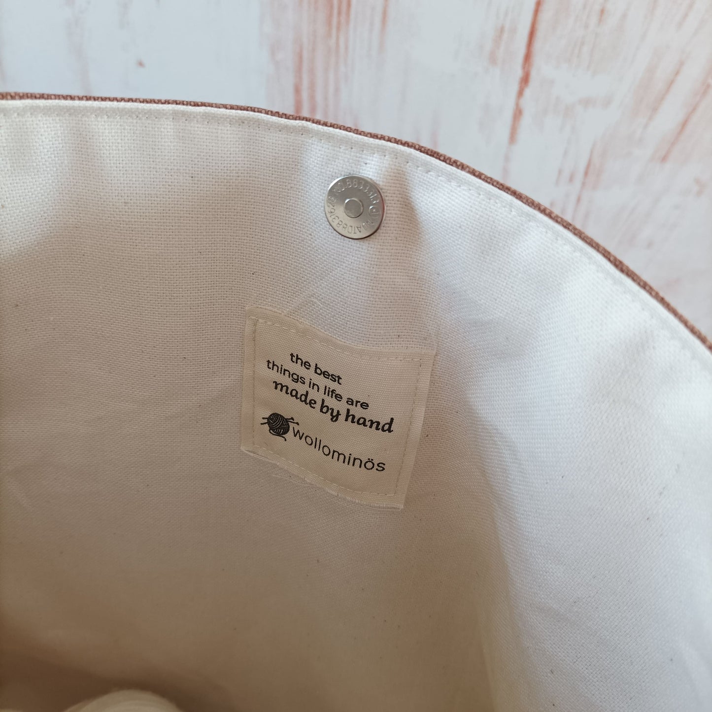 Shopper | Braun mit Waldtieren